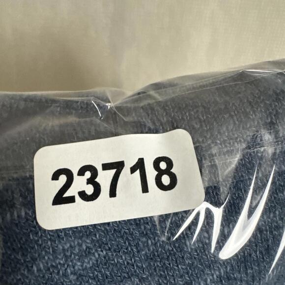 Free People Beach Women's XS Blue Linen Blend Long Sleeve Maxi Sweater Dress - Picture 11 of 13